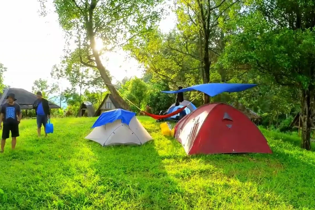 Camping ground Cipudalle Desa Kiarasari - Galeri 1